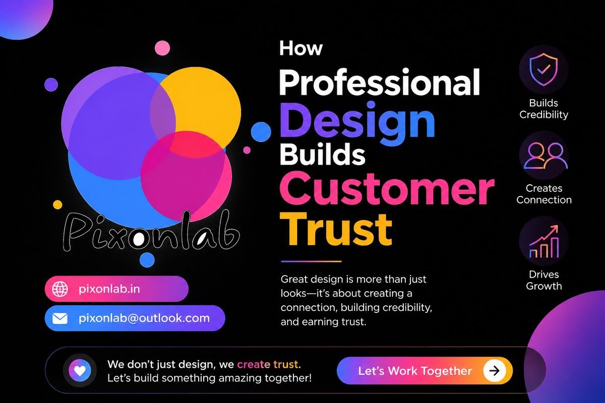 How Professional Design Builds Customer Trust