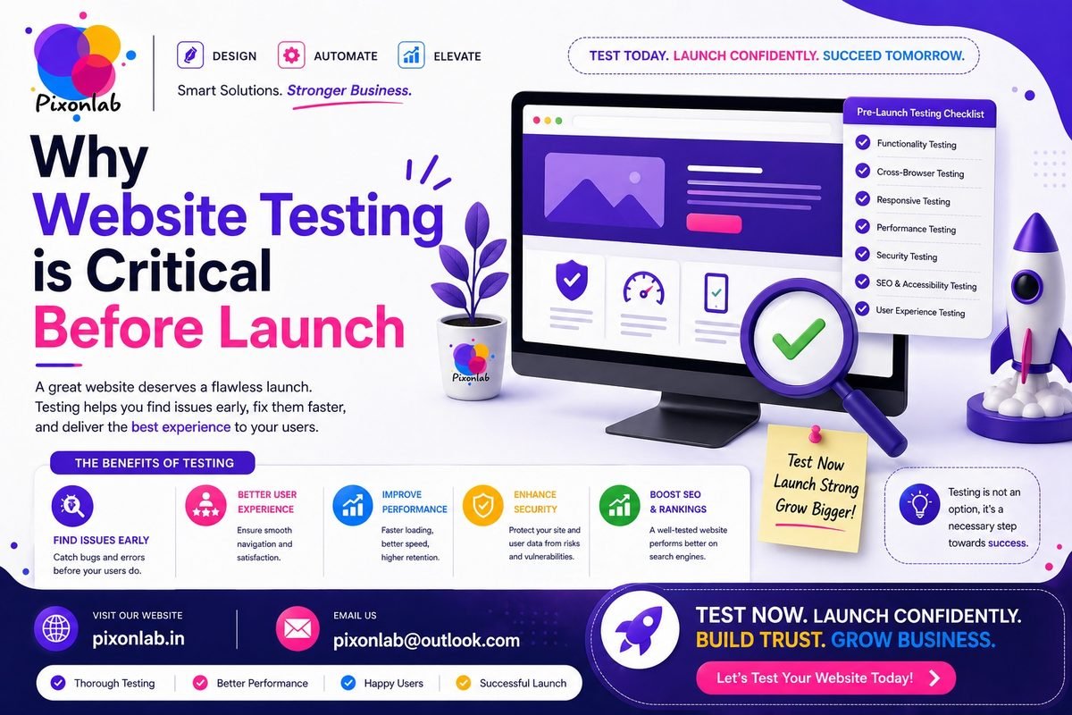 Why Website Testing is Critical Before Launch